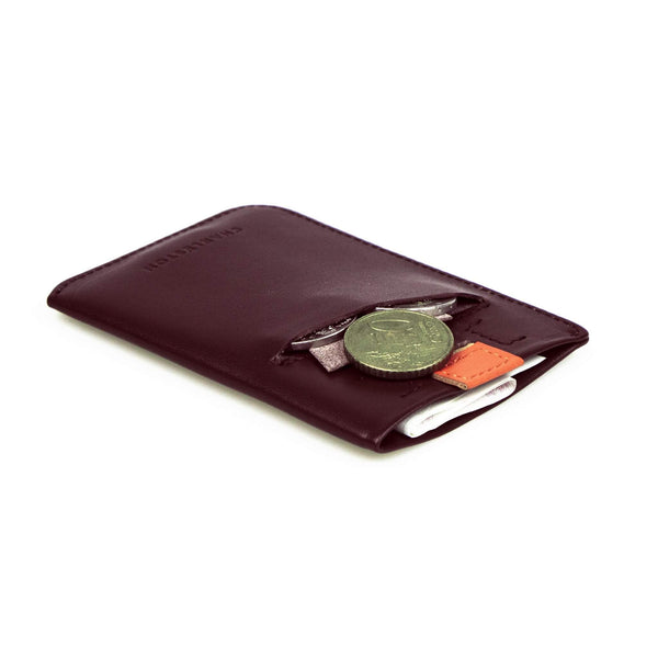Tenká pánská kožená peněženka a kapsa na karty Soho - kapsička na drobné mince